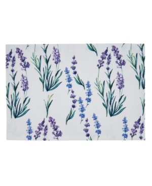Saro Lifestyle Placemat Set Of 4 In Lavender