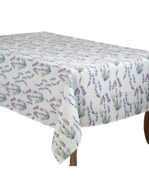 Saro Lifestyle Tablecloth In Lavender
