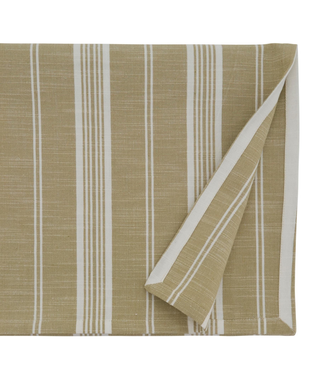 Saro Lifestyle Striped Tablecloth