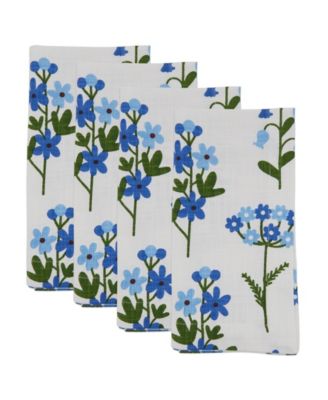 Floral Napkin Set of 4