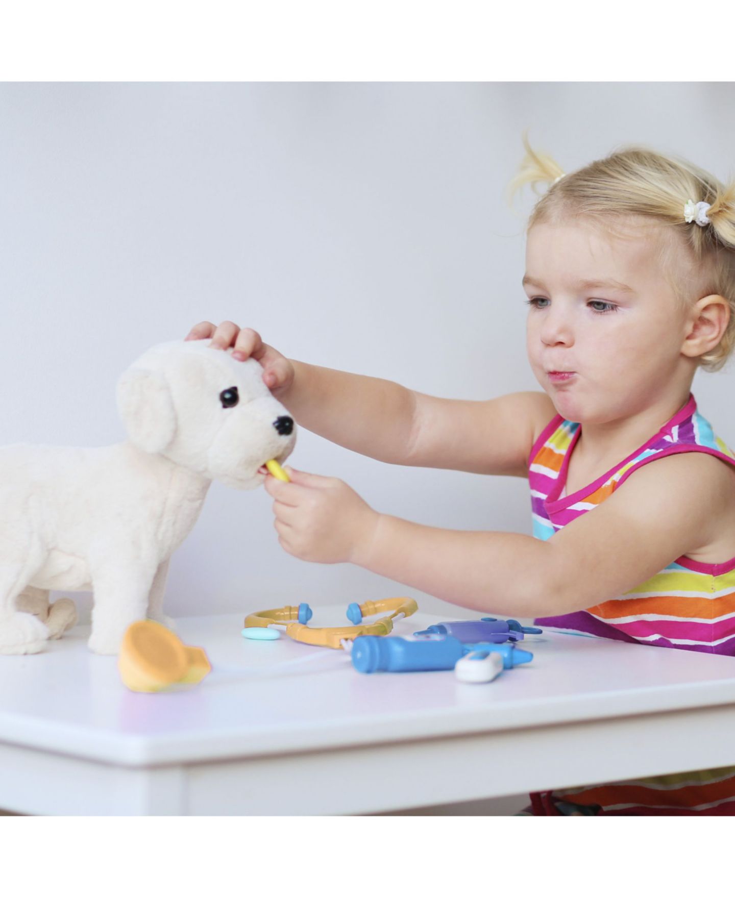 Детские мягкие игрушки Trademark Global Hey Play Veterinary Plush Dog 11-Piece Set, Ages 3+ — фото 6