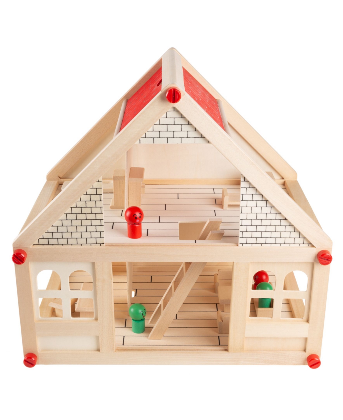 Shop Trademark Global Hey Play Dollhouse For Kids In Multi