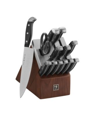 J.A. Henckels Statement 7-Piece Self-Sharpening Knife Block Set - Macy's