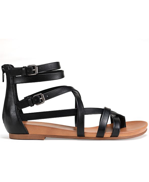 gladiator sandals with stones