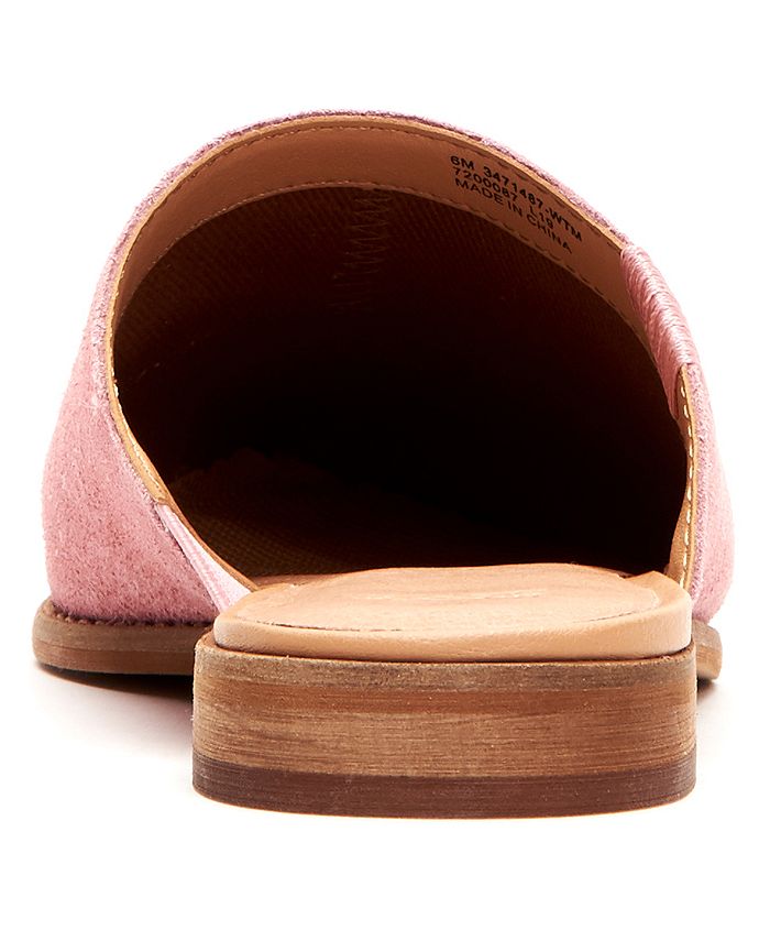 frye mules flat