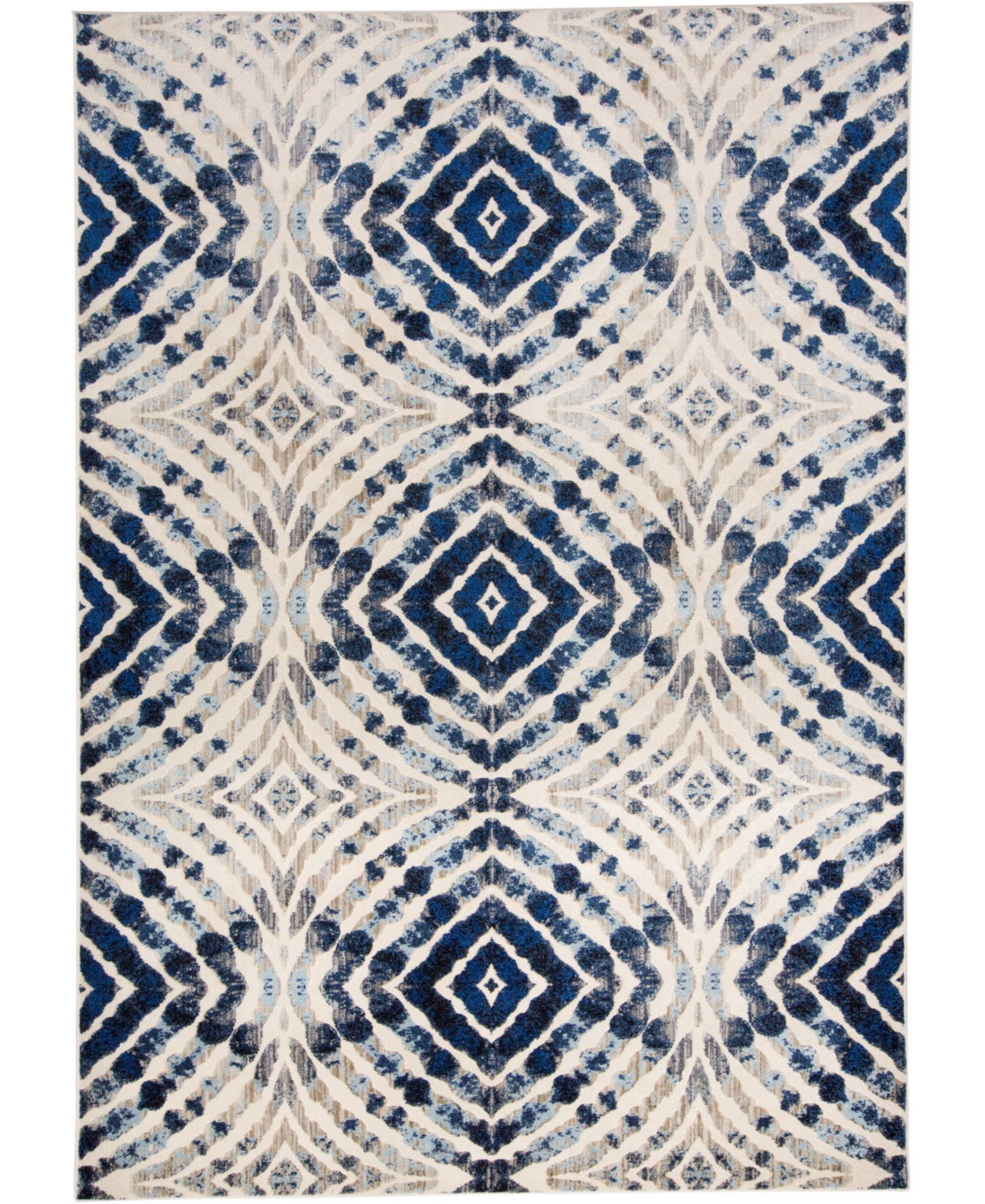 Feizy Joelle R3469 Blue 5'3in x 7'6in Area Rug - Dusk