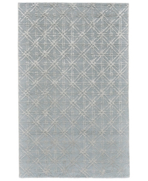 Simply Woven Manoa R8353 2' X 3' Area Rugs In Blue