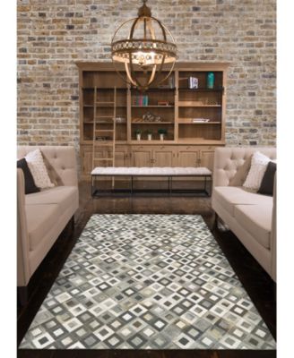 CLOSEOUT! Laney 9173R Silver Area Rug