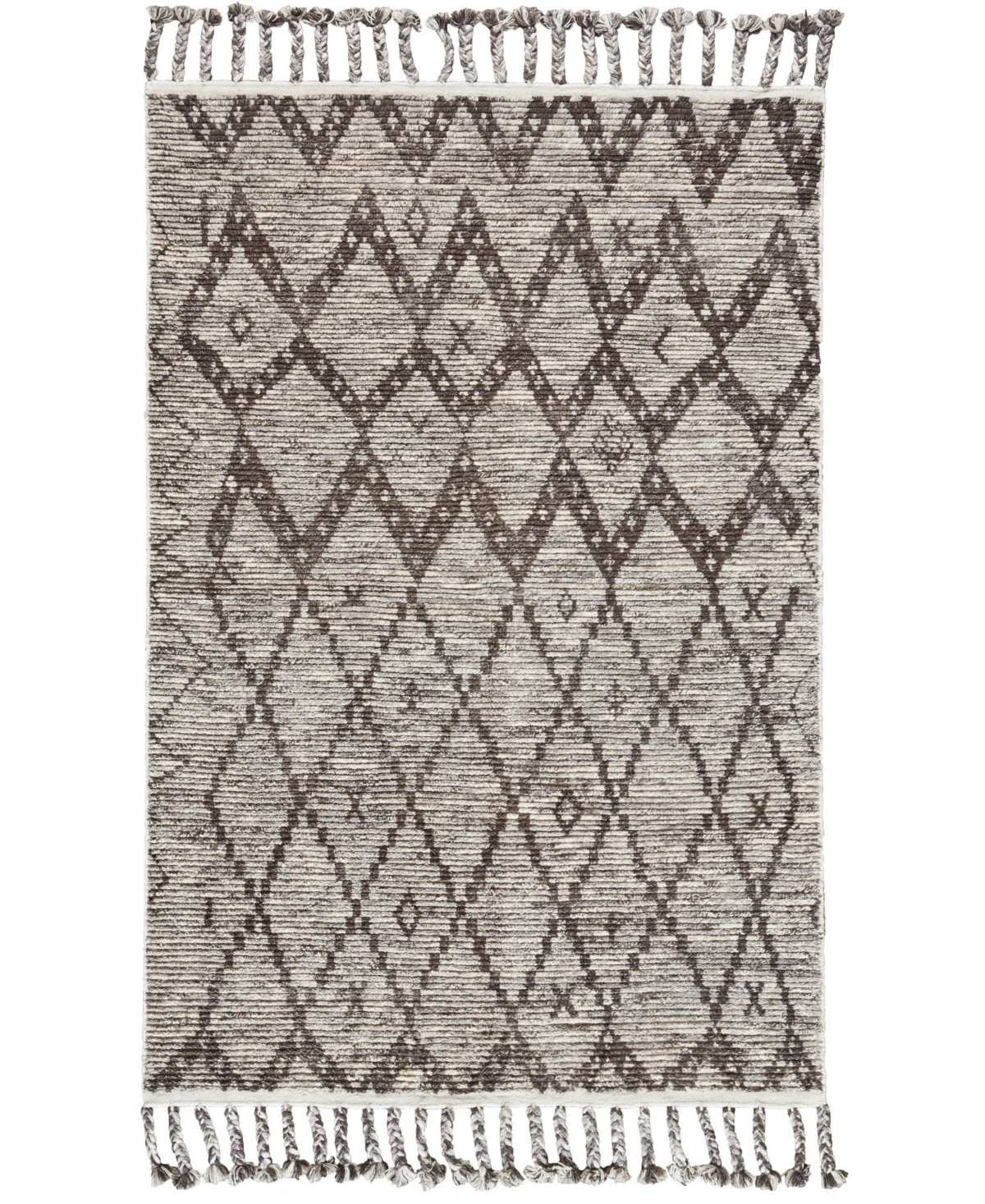 Closeout! Feizy Elizabeth R6775 8'6in x 11'6in Area Rug - Stone