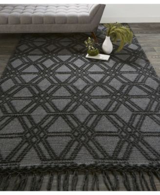 Phoenix R0807 Charcoal 5' x 7'6" Area Rug