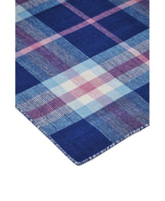 Crosby R0565 Navy 5' x 8' Area Rug
