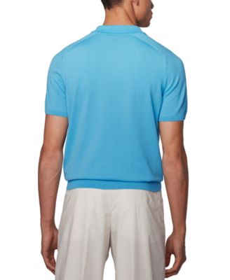 Hugo Boss Men's Ipaolo Turquoise Polo Shirt 