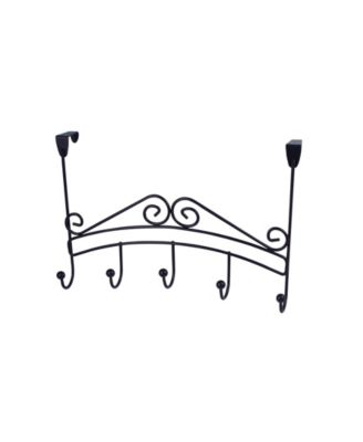 Spectrum Yorkshire Over The Door 5-Hook Rack - Macy's
