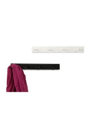 Diversified Wall-Mounted 4 Peg Wood Hook Rack