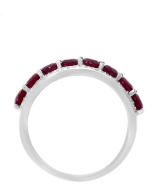 Ruby (1-7/8 ct. t.w.) & Diamond (1/6 ct. t.w.) Ring in 14k White Gold