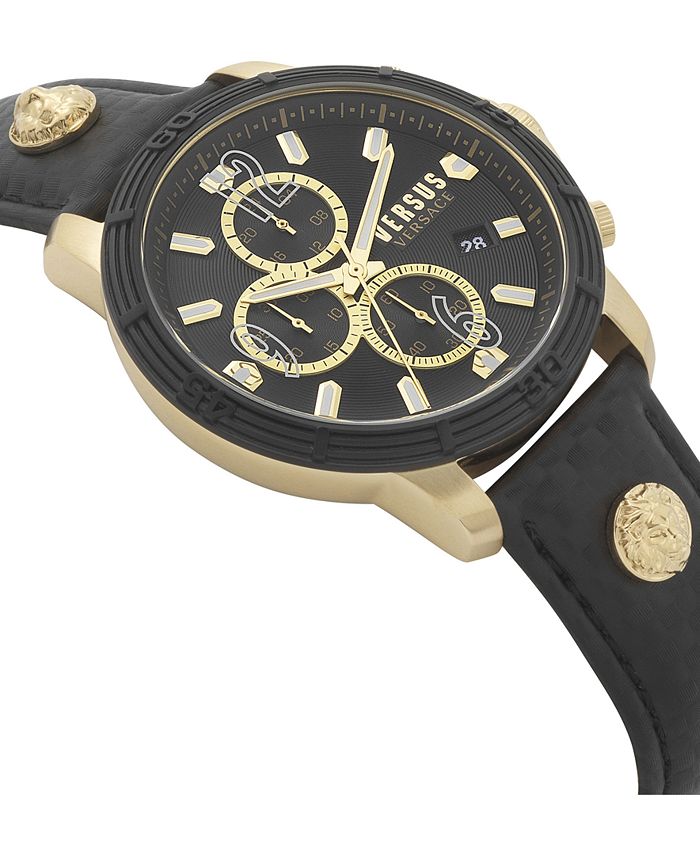 Versus Versace Versus by Versace Men's Chronograph Bicocca Black