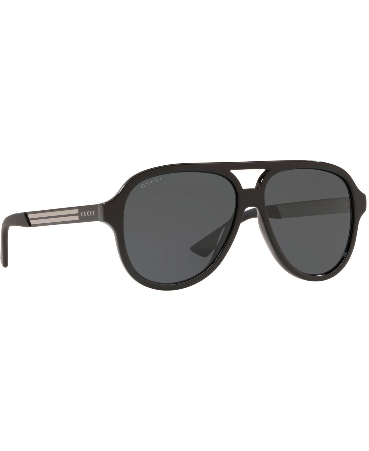Shop Gucci Men's Sunglasses, Gg0688s In Black Shiny,grey