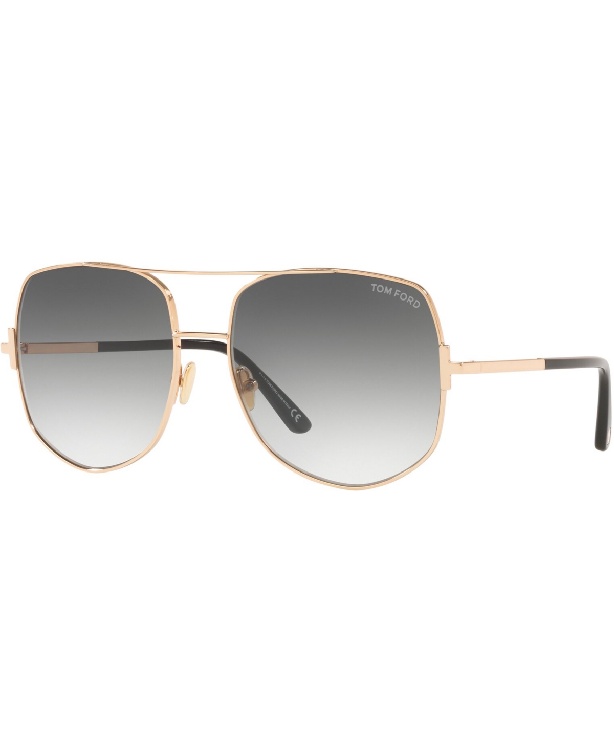 Tom Ford Women's Sunglasses, Tr001209 In Pink Gold,grey Grad