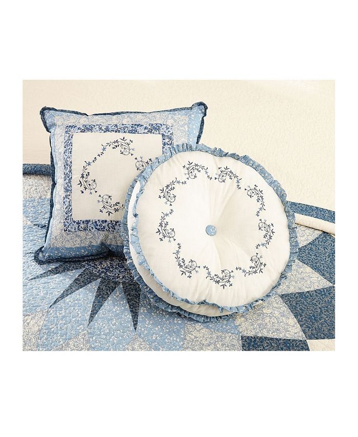 Modern Heirloom Charlotte 14" Round Decorative Pillow & Reviews