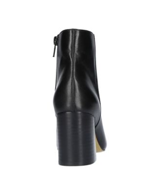 Square Toe Ankle Boots