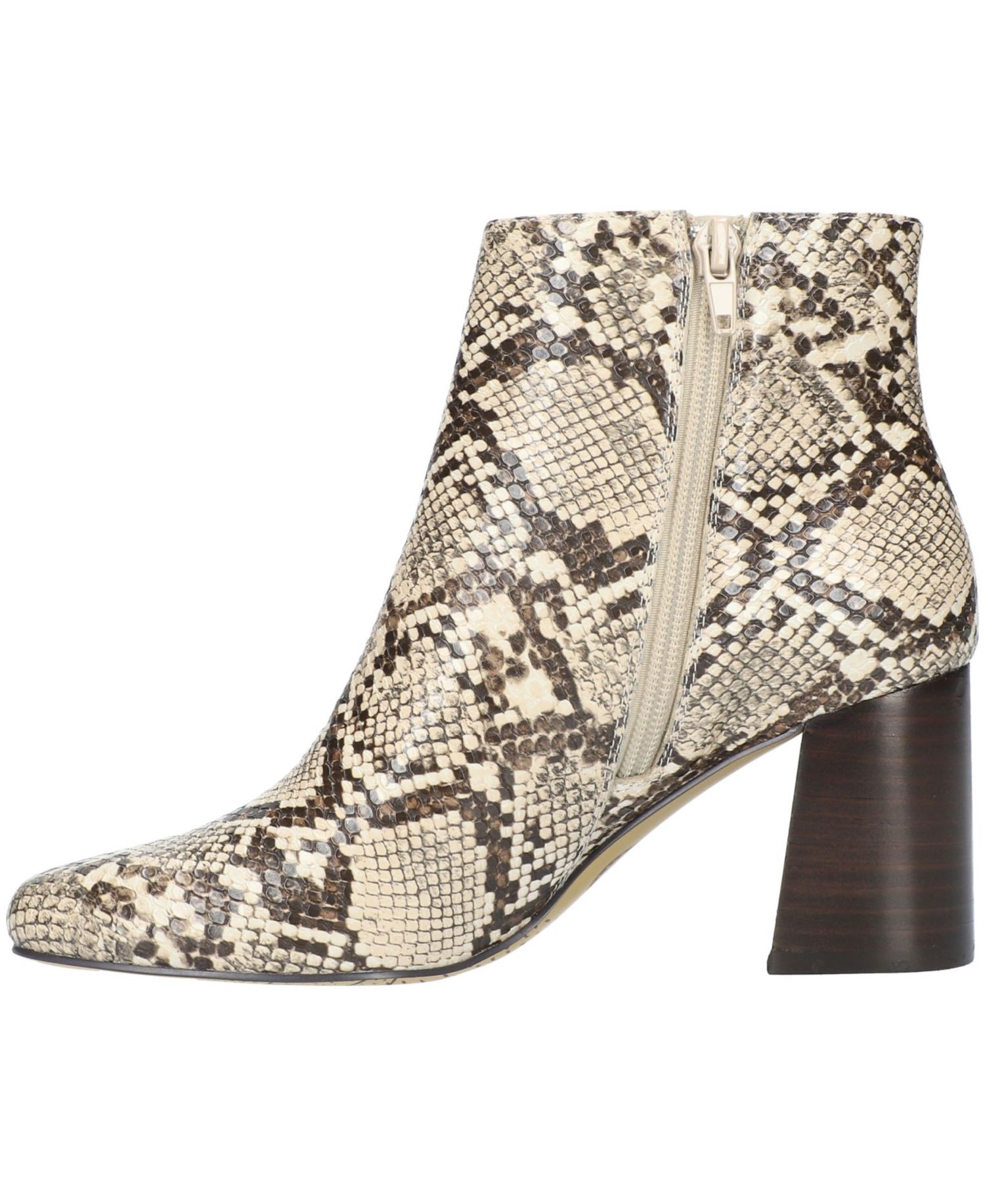 Square Toe Ankle Boots