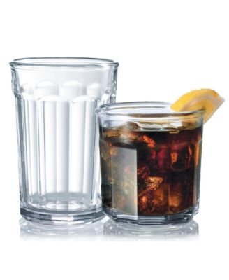 Luminarc Working Glass Tumblers 16 Piece Glassware Set - Macy's
