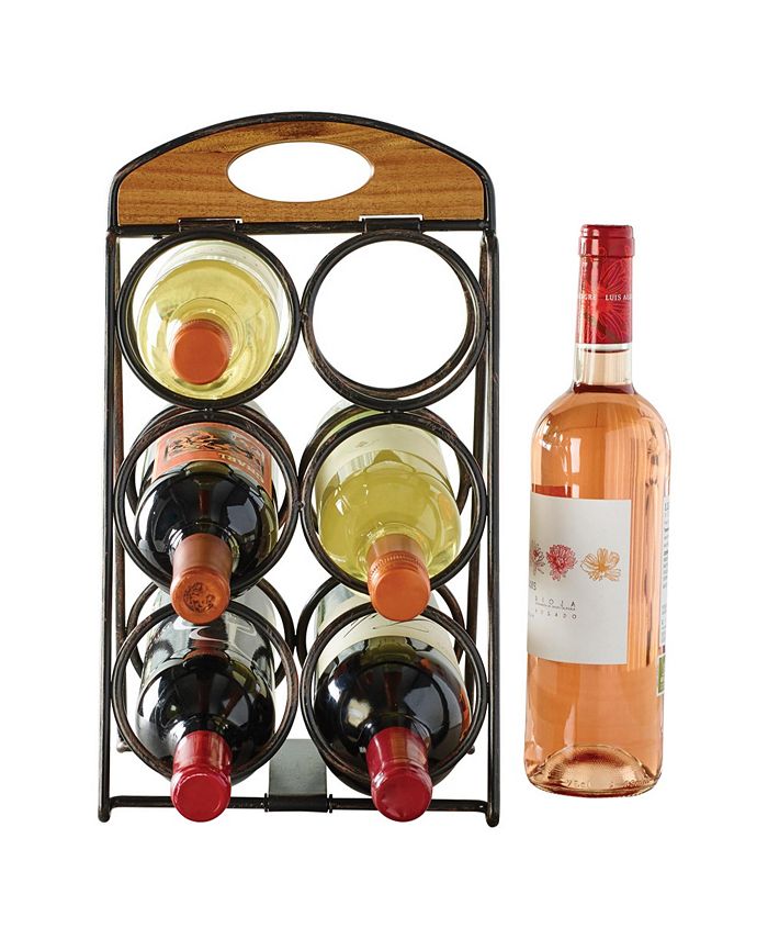 Mikasa 6 Bottle Wine Rack Foldable Macy's