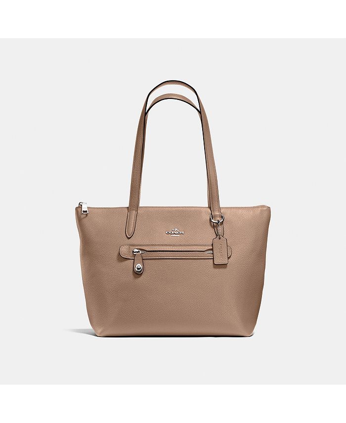 Macys coach sales taylor tote