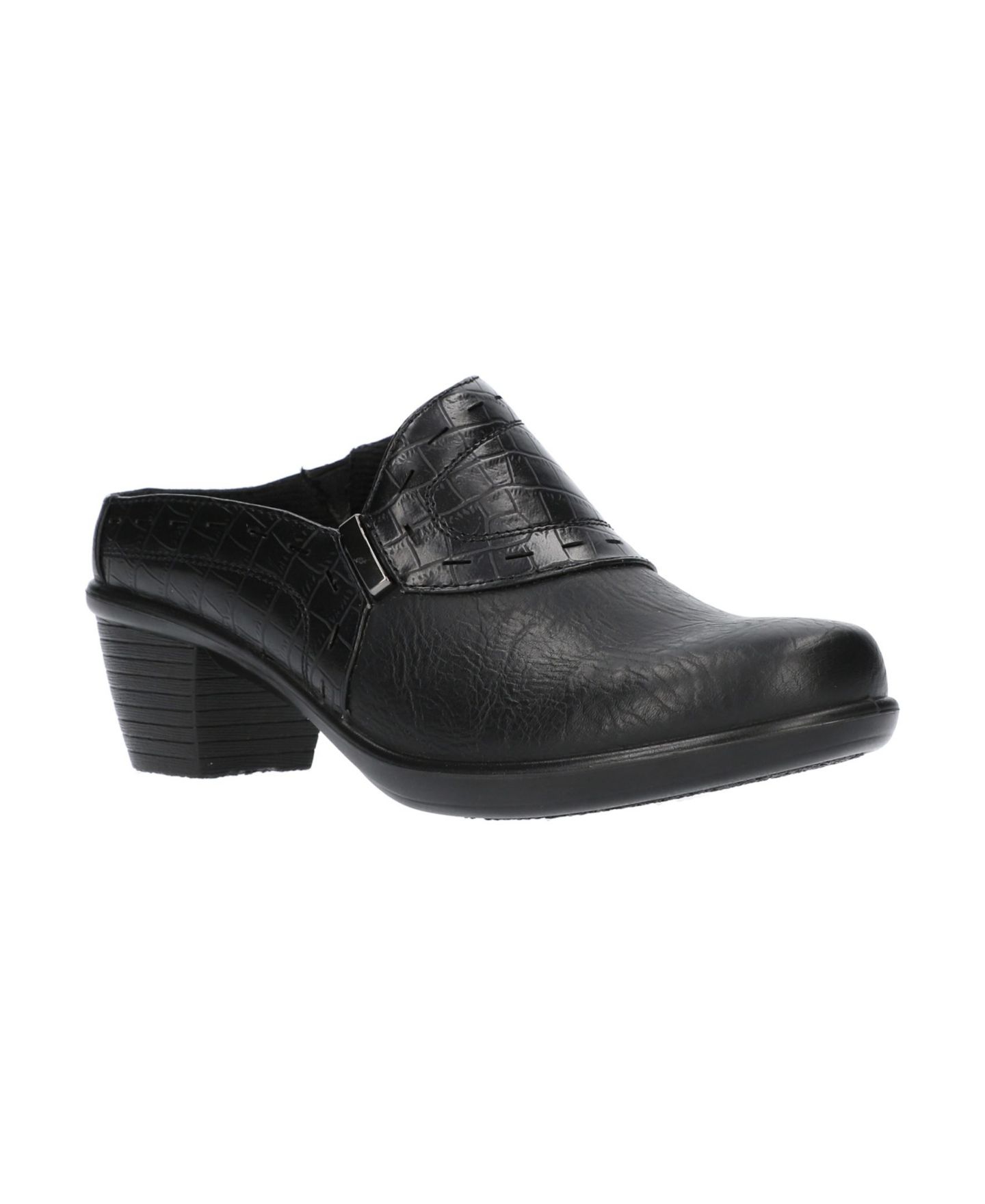 Женские сабо Easy Street Cynthia Comfort Mules, цвет: Чёрный — фото 28