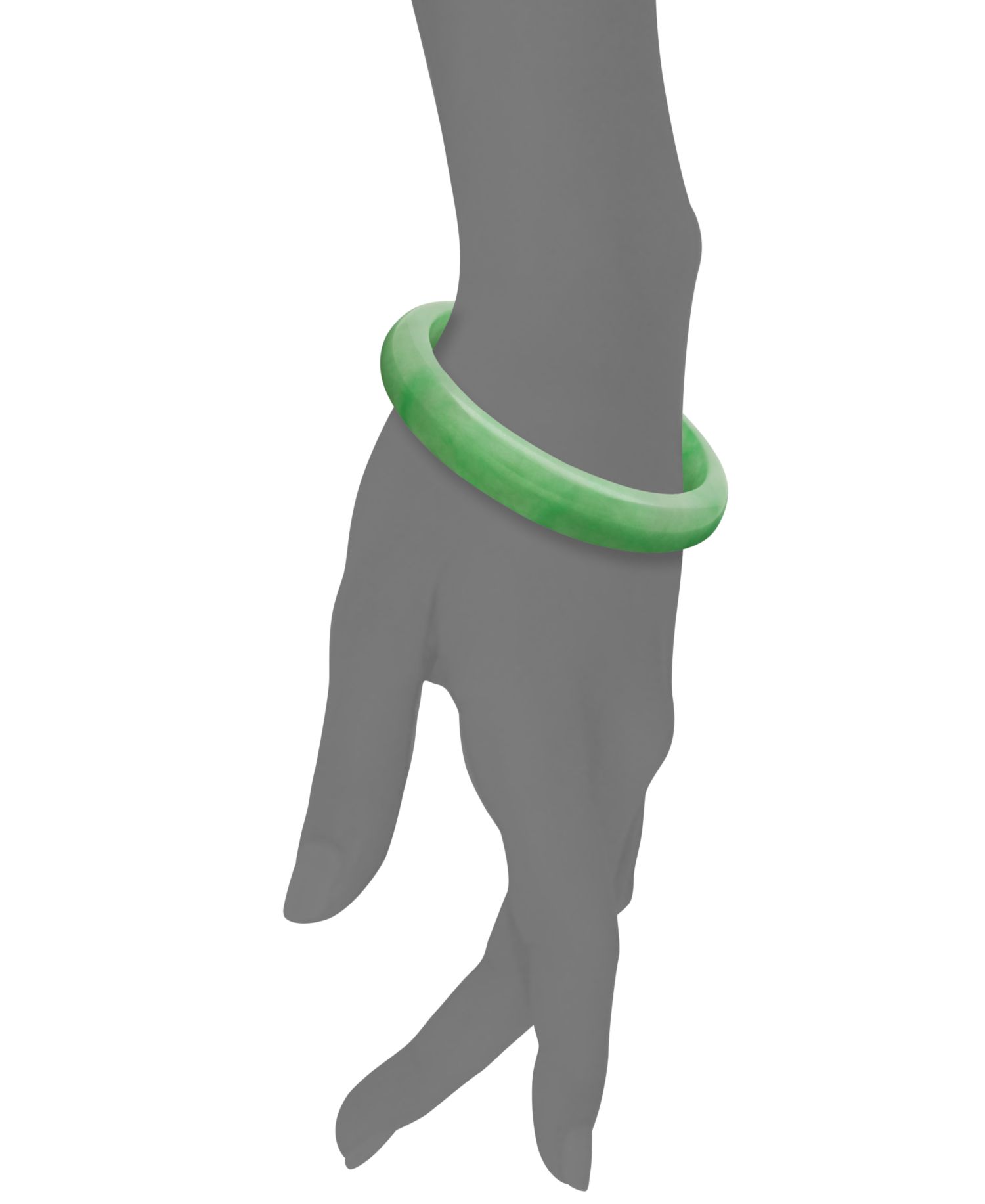 Dyed Jade Bangle