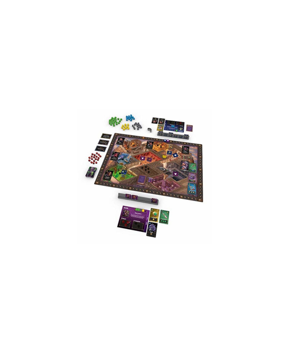 Shop Masterpieces Puzzles Flat River Group Thunderworks Games Lockup- A Roll Player Tale Competitive Worker-allocation Game In Multi
