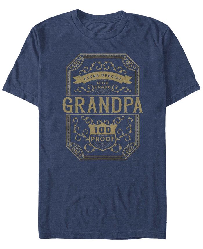 Fifth Sun Men's Extra Special Grandpa Bar Label Short Sleeve T-shirt ...