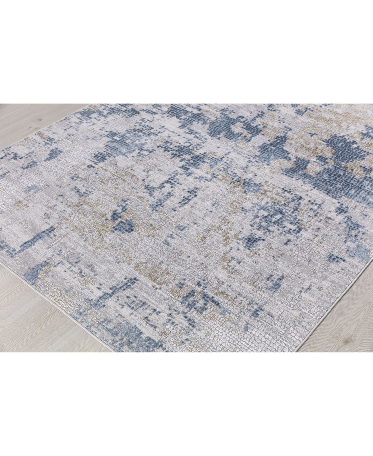 Amer Rugs Hamilton Ham-2Blue Area Rug -Blue