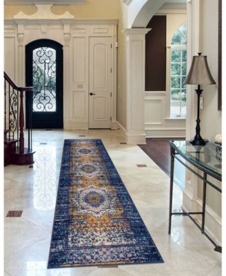 Amer Rugs CLOSEOUT! Manhattan MAN-34 Navy 2'6