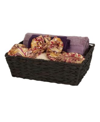 Wicker Storage Baskets, Set of 4
