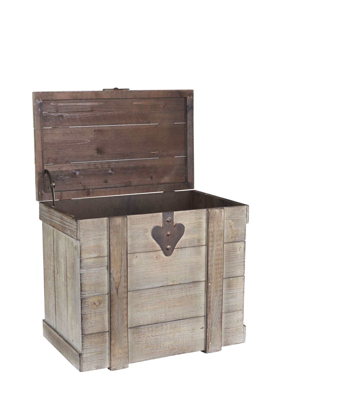 Household Essentials Wood Home Trunk Medium In Multi Color