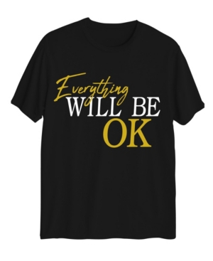image of Love Tribe Women-s Everything Will Be ok T-shirt