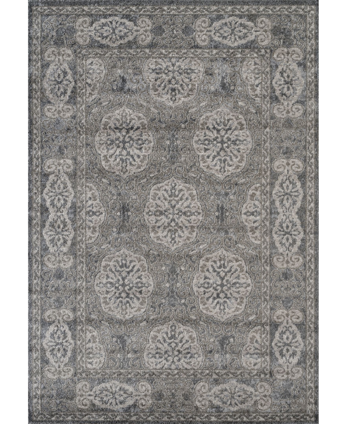 Amer Rugs Alexandria Alx-11 Walnut 7'9in x 9'9in Area Rug - Walnut