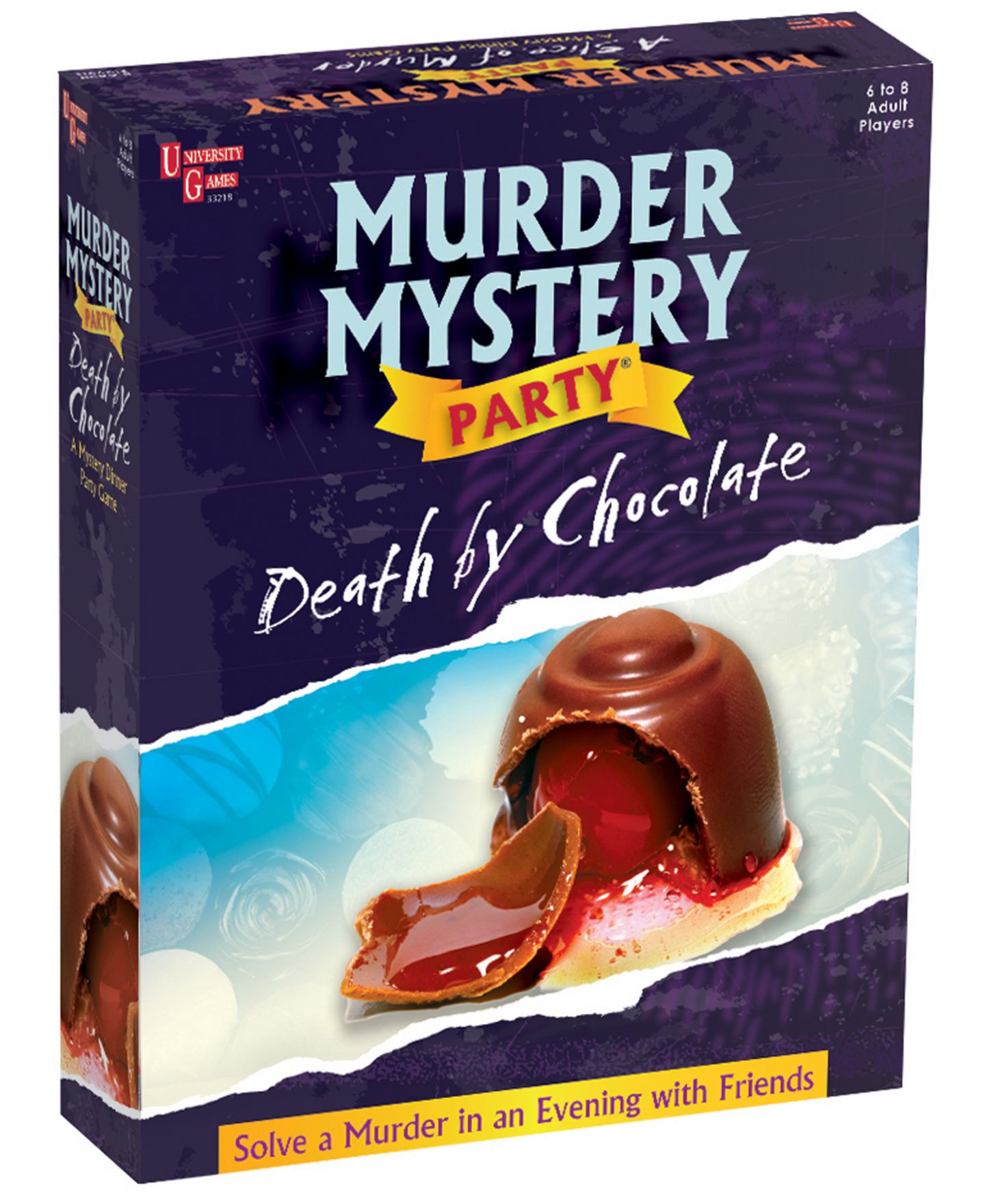 Детские настольные игры University Games Death by Chocolate Board Game, Ages 16+ — фото 1