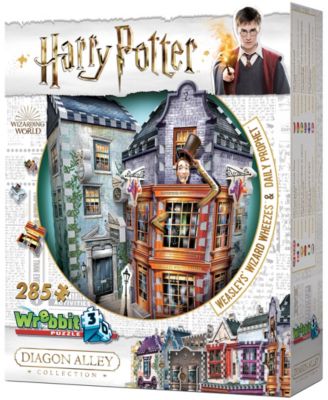 Harry Potter Daigon Alley Collection - Weasleys' Wizard Wheezes Daily Prophet 3D Puzzle- 285 Pieces
