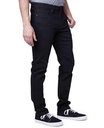 Black Slim Fit Jeans for Men by