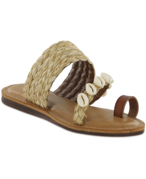 image of Mia Bea Toe-Ring Flat Sandals Women-s Shoes