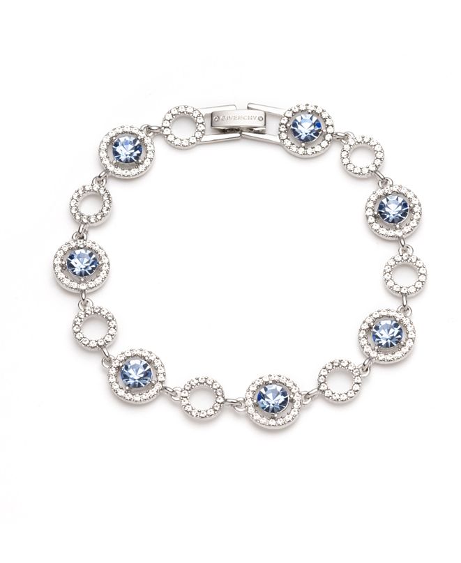 Givenchy Silver-Tone Crystal Flex Bracelet & Reviews - Bracelets ...