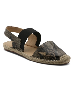 Adrienne Vittadini Women's Angelo Espadrille Flat Sandals Women's Shoes