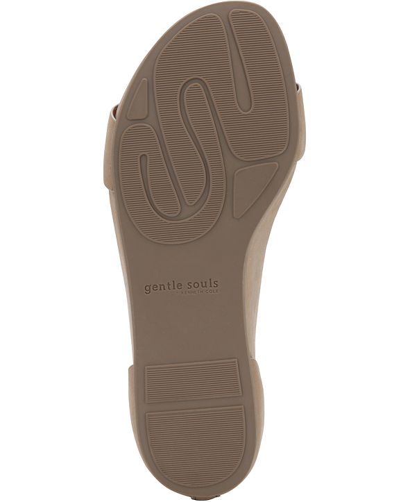 gentle souls judith leather wedge slides