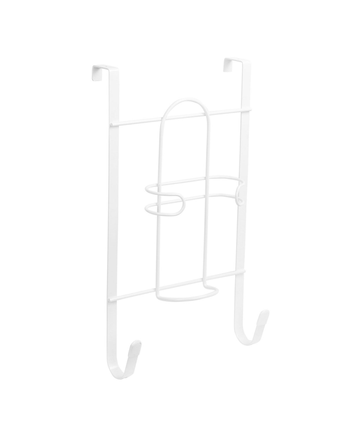 Spectrum Over The Door Iron Ironing Board Holder In White