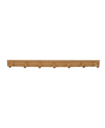 Spectrum Diversified Wall-Mounted 7 Peg Wood Hook Rack - Macy's