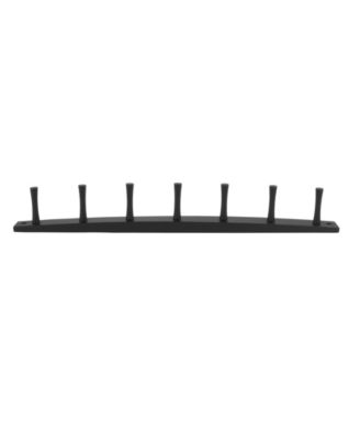 Diversified Wall-Mounted 7 Peg Wood Hook Rack