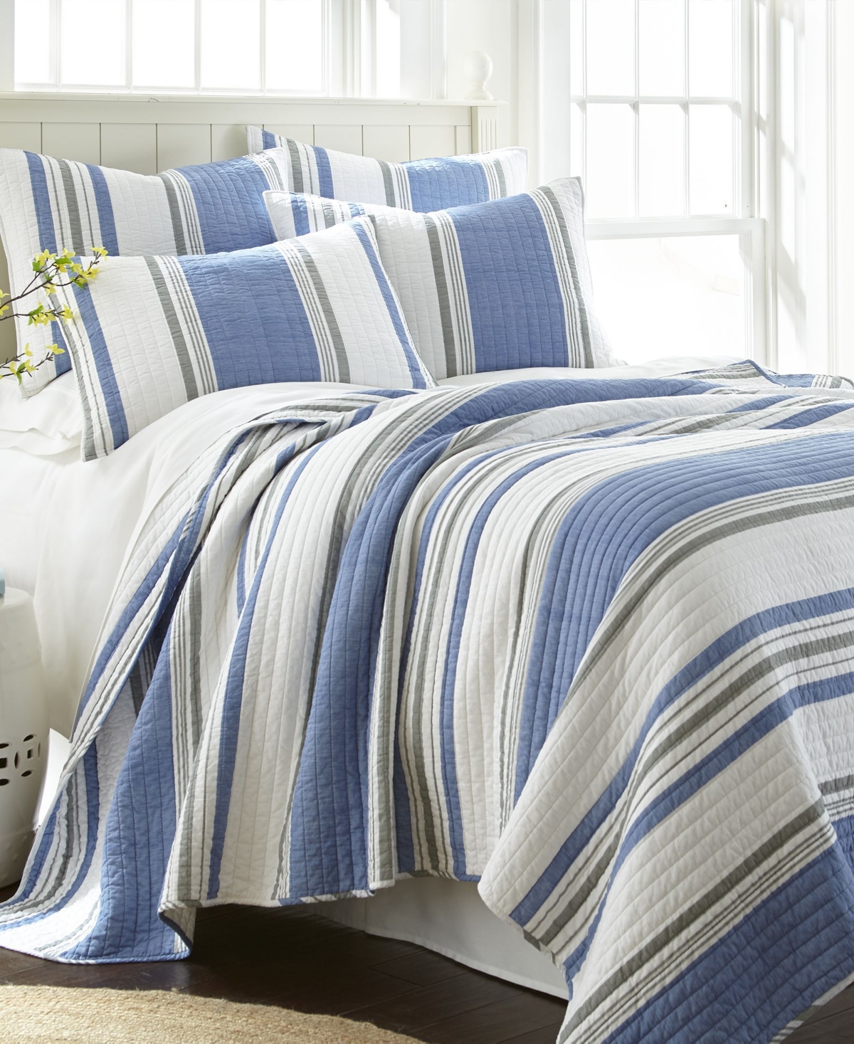 Levtex St. Bart Stripe 2-Pc. Quilt Set, Twin