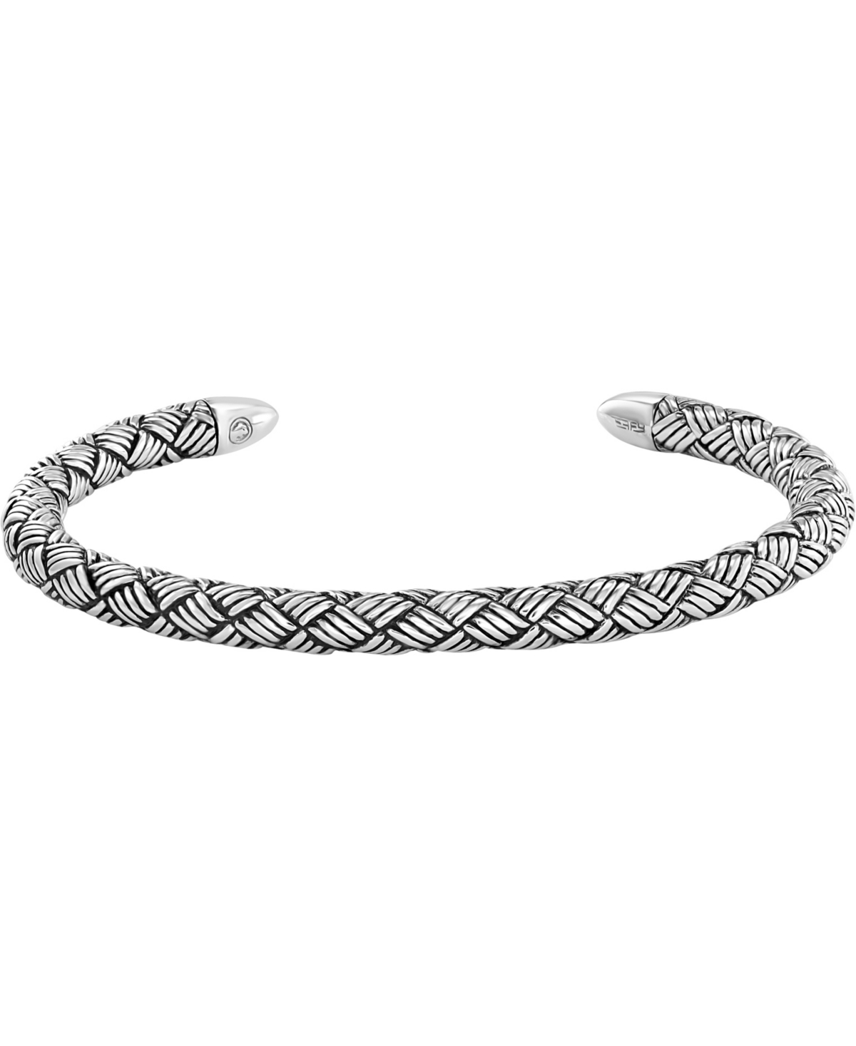 Effy Men's Weave-Style Bangle Bracelet in Sterling Silver - Silver